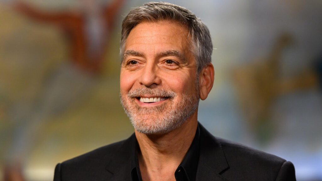 george clooney smile and teeth