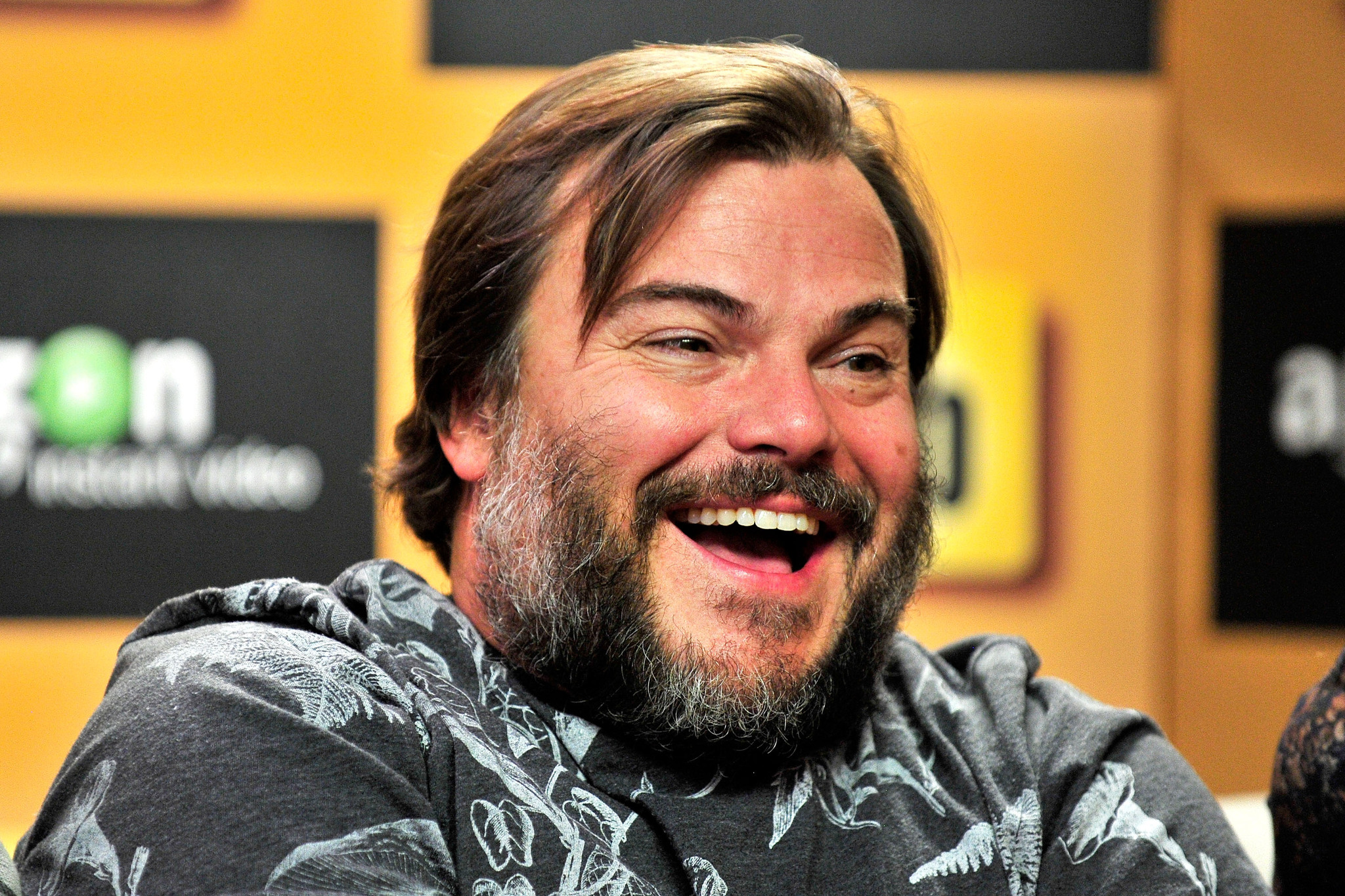 Jack Black smile