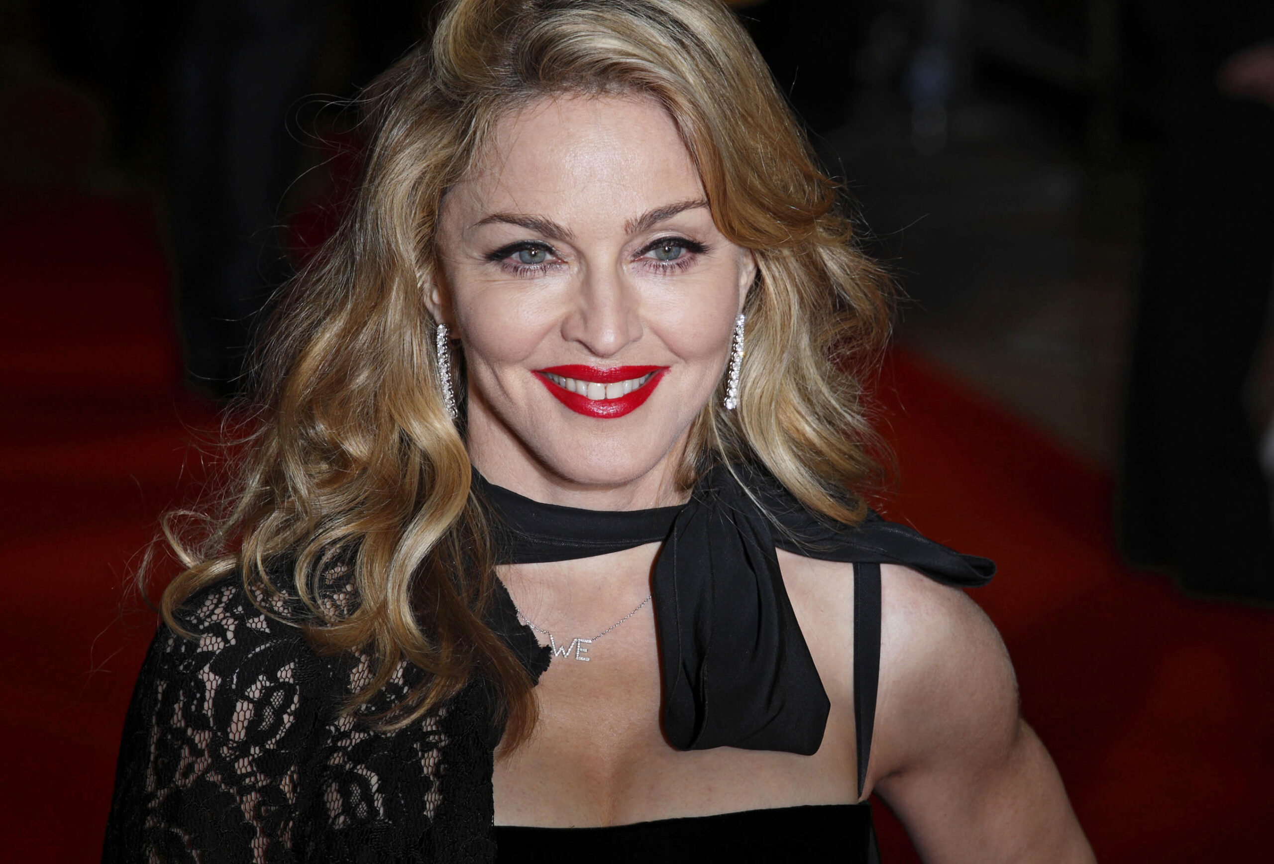 Madonna smile and teeth